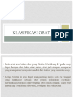 Klasifikasi Obat