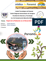 Papel de la Población en el Desarrollo Turístico_Geografía Turística de Panamá_Comunicación Ejecutiva Bilingüe