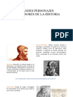 Grandes Personajes Preccursores de La Historia