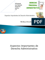 1ra. Clase 9 de Julio (Aspectos Importantes de Derecho Administrativo)