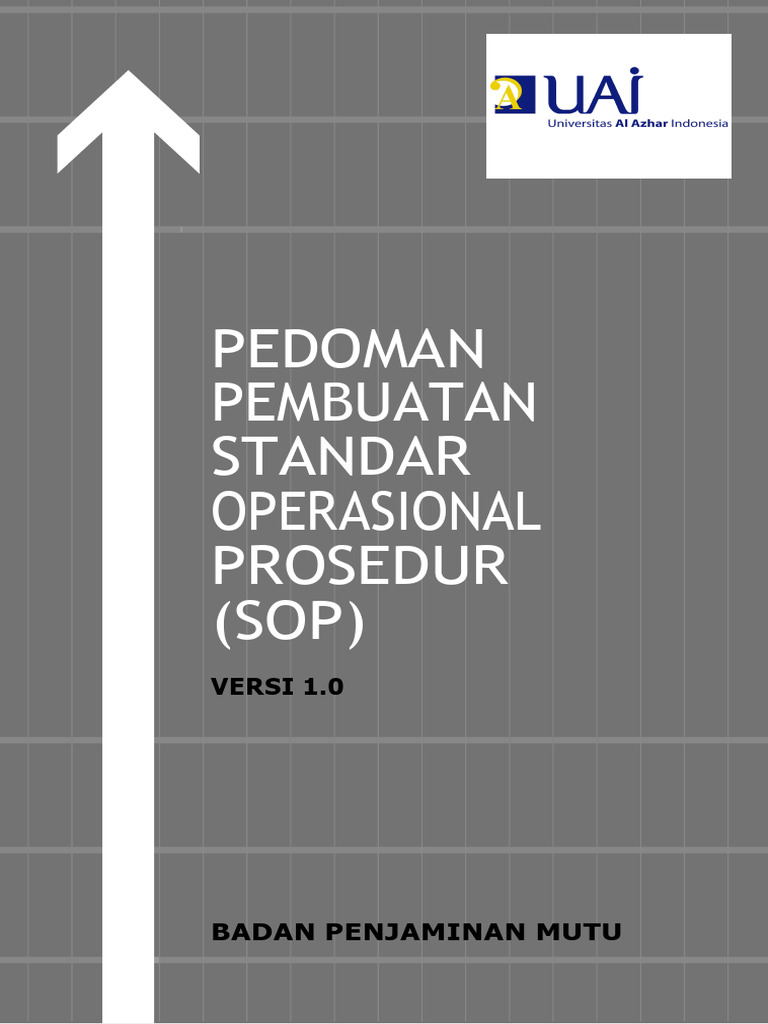 Pedoman Pembuatan SOP Universitas | PDF
