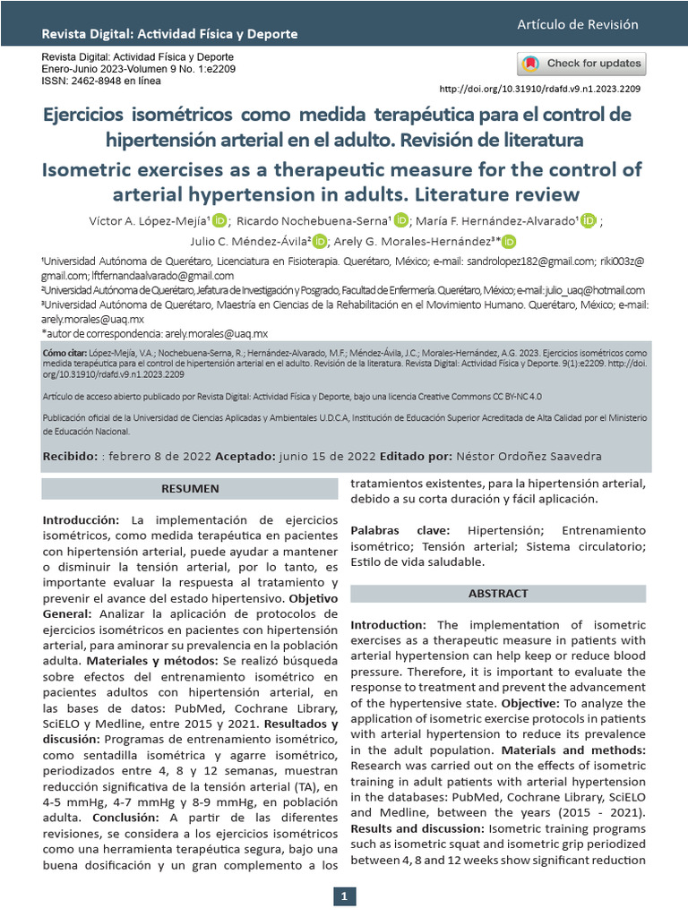 Ejercicios Isometricos Pdf Final Pdf