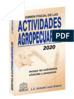 Regimen Fiscal de Las Actividades Agropecuarias 2020