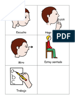 Reglas Del Aula Con Pictogramas