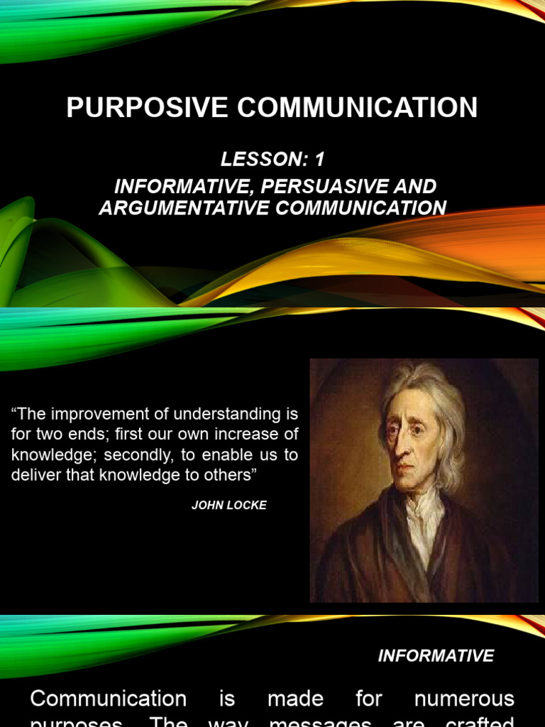 Purposive Communication | PDF | Science & Mathematics