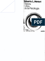 364145714 Merani Alberto Historia Critica de La Psicologia PDF