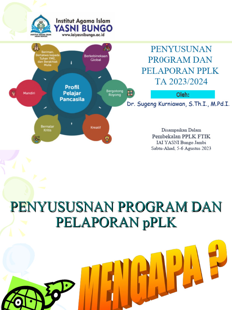 Penyusunan Laporan PPLK II Model PJBL | PDF
