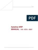 Syteline ERP Manual IVA IETU DIOT