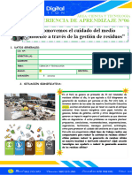 5º Experiencia de Aprendizaje - Exp6 - Cyt