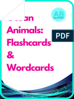 Ocean Animals Flashcards Bajaniowy Sklep 2020 Mer3cm