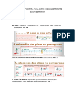 Contidos 2º Trimestre para Preparar A Proba Escrita Do Segundo Trimestre