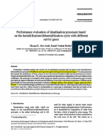 2003 - Performance Evaluation of Desalination Processes Based On HDH With Different Carrier Gas++++++o