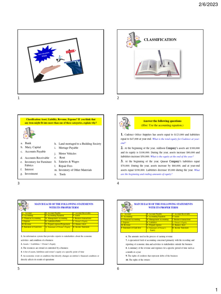 EXERCISES-Week1 - SV | PDF