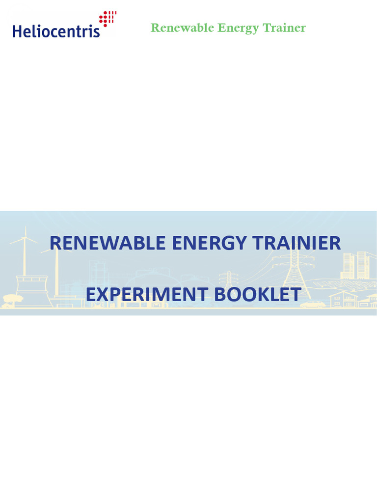 HelioCentris Renewable Energy Training | PDF | Science & Mathematics ...
