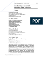 Cheng Et Al. - 2019 - Service Innovation Building A Sustainable Competitive Advantage in Higher Education