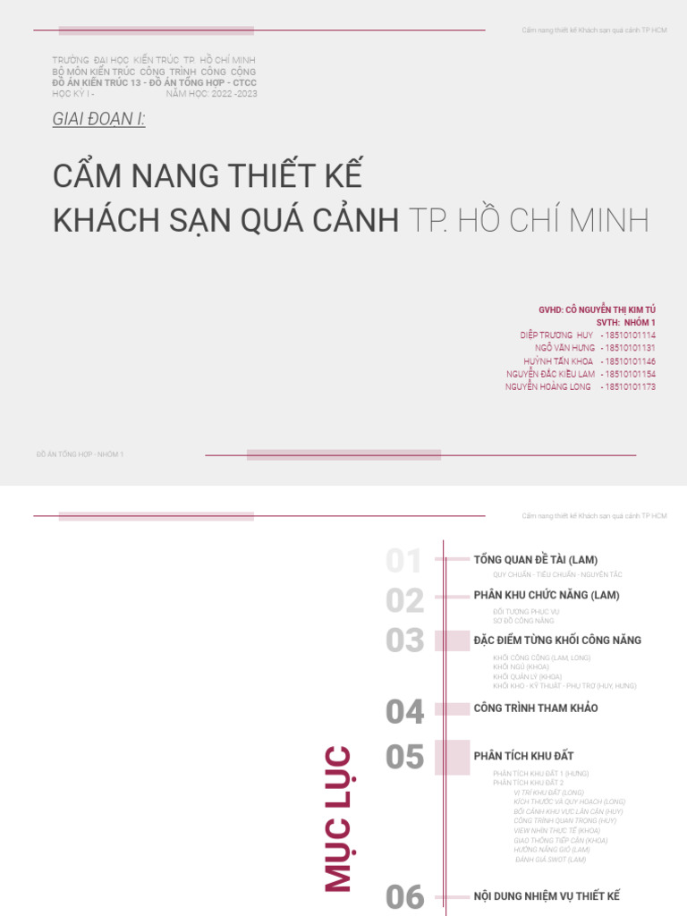 Nhóm 1 - Cẩm Nang Thiết Kế Đồ Án Tổng Hợp | PDF