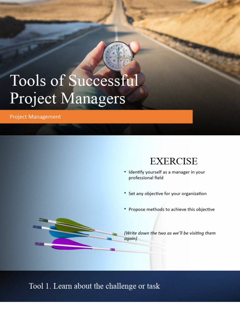 Essential Tools for Project Managers | PDF