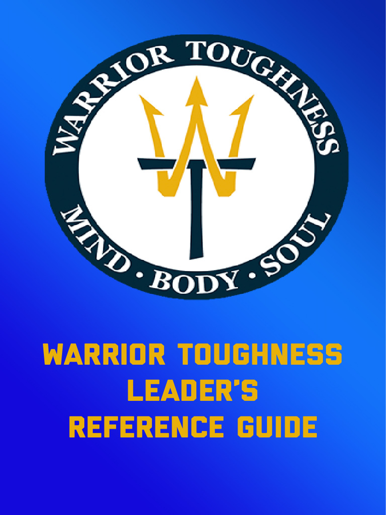 Warrior Toughness: Building Sailor Resilience | PDF | Career & Growth