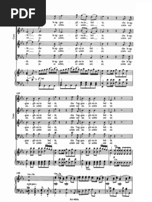 Così Fan Tutte (Bärenreiter) - Vocal Score | PDF