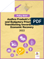 Andhra Pradesh's Policy and Budgetary Priorities For Transitioning Towards Green Economic Recovery