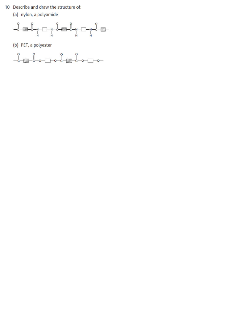 Polymers IGCSE 2 | PDF