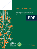 Solución Bambú: Guía para El Manejo Sustentable Del Género Phyllostachys