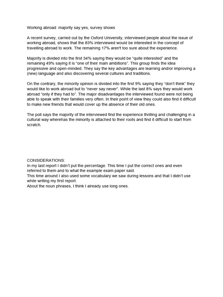 Working Abroad Laws