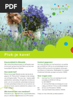 Download Flyer Pluk Je Kavel by Lelystad Warande SN67598131 doc pdf