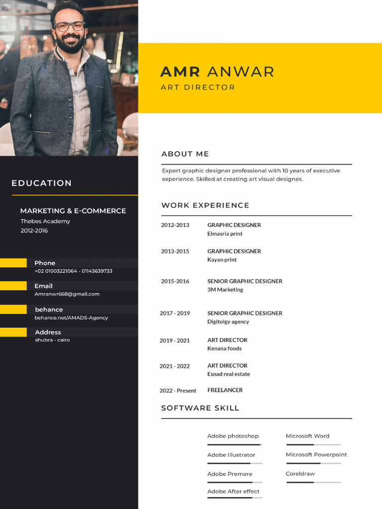 Amr Anwar CV | PDF