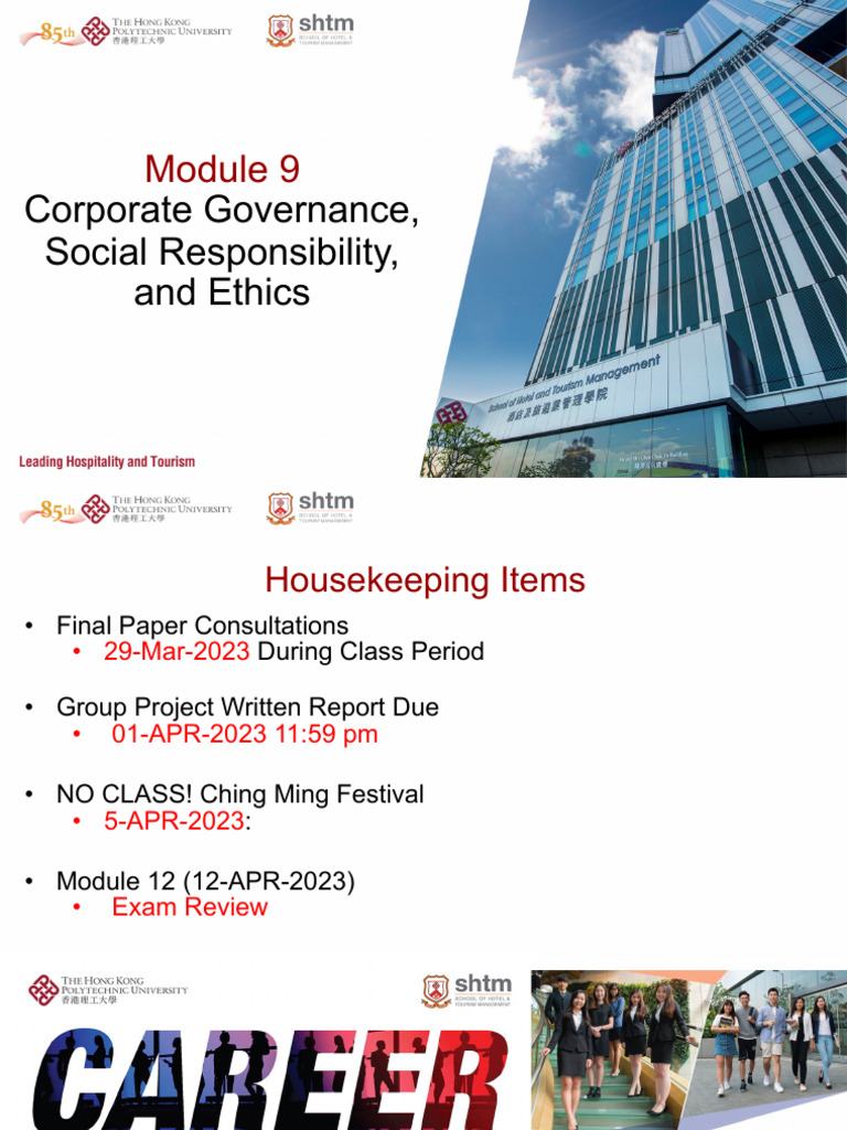Module 9 Corporate Governance, Social Responsibility, and Ethics Nick ...