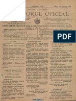 Monitorul Oficial Al României, Nr. 246, 31 Ianuarie 1922