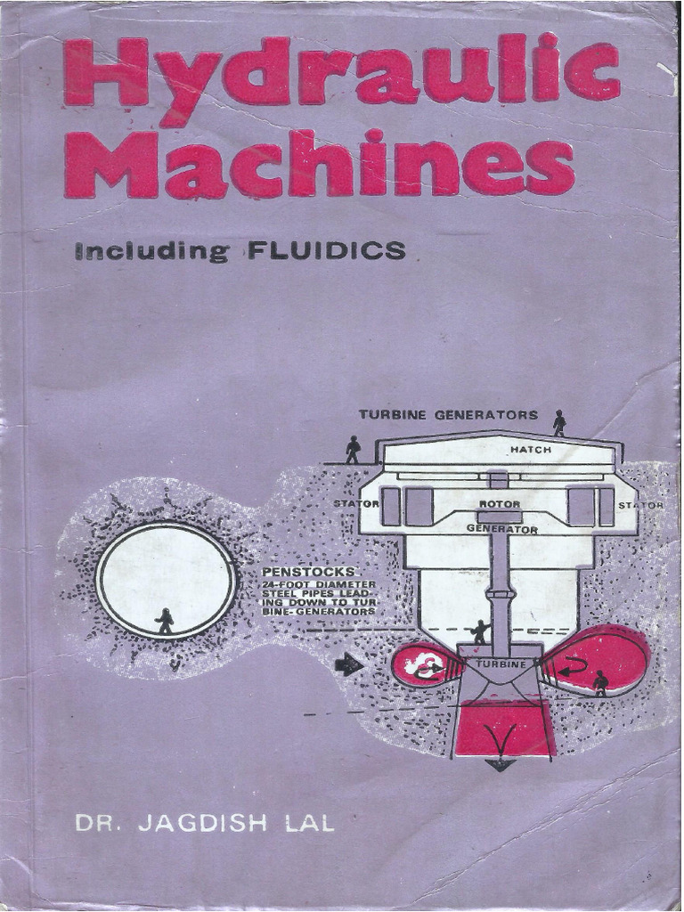 Hydraulic Machines Including Fluidics Jagdish Lal PDF