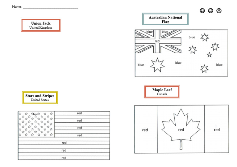 English Speaking Countries Flags 11904 | PDF
