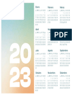 Calendario 2023