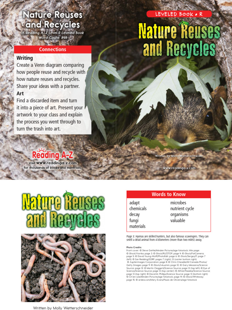 R Nature Reuses and Recycles | PDF
