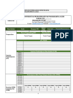 Formulir SPMI RPS