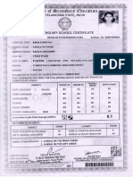 SSC MARKS MEMO