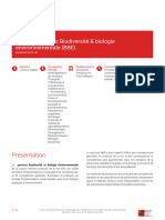 Licence Parcours Biodiversité & Biologie Environnementale (BBE)