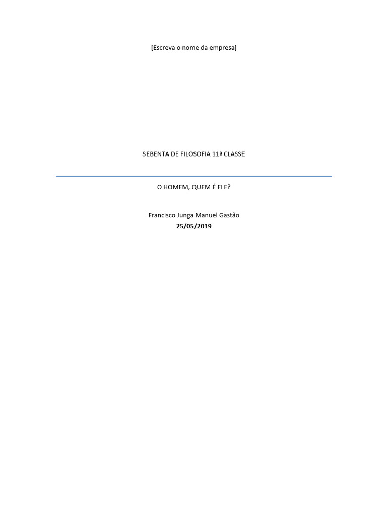Sebenta 11 Filosofia | PDF