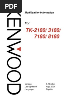 Download Kenwood Tk-2180 3180 7180 8180 Modification Info by Discover Prophecy SN67601246 doc pdf