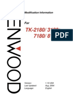 Kenwood Tk-2180 3180 7180 8180 Modification Info