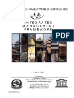 Integrated Management Framework: Kathmandu Valley World Heritage Site