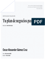 Plan de Negocios Udemy