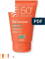 SVR Sun Secure Crème Confort SPF 50+, 50 ML (Lot de 1) Amazon - FR Beauté Et Parfum