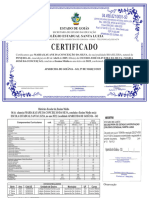 Certificado Ensino Medio Maria Kauane