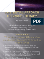Existential Aproach To Group Therapy