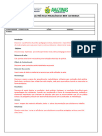 Modelo de Relatório Das Boas Práticas Pedagógicas