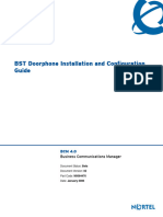 BST Door Phone Installation and Configuration