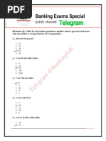 Identifying Wrong Numbers in Series | PDF | Numbers | Arithmetic