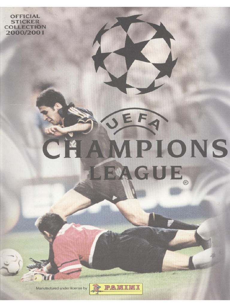UEFA Champions League 2000 2001 PDF